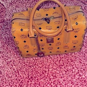 Mcm Boston Bag